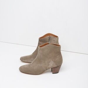 SABEL MARANT Dicker Suede Ankle Boots